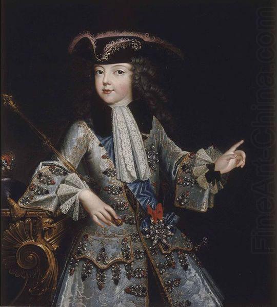 Portrait of a young Louis XV of France., unknow artist